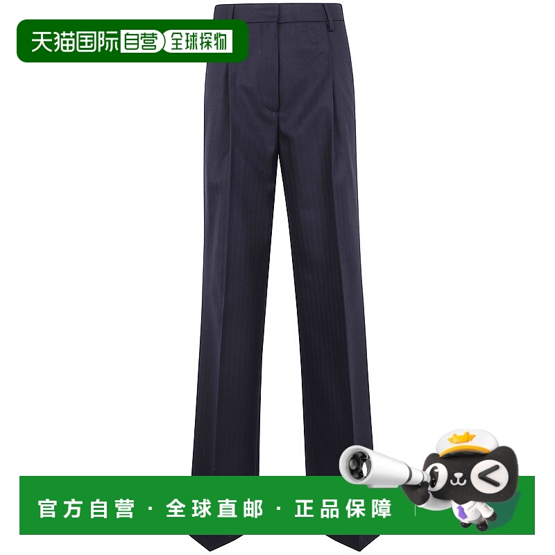 1h可退 欧洲直邮dries van noten 女士 休闲裤西装裤直筒裤羊毛