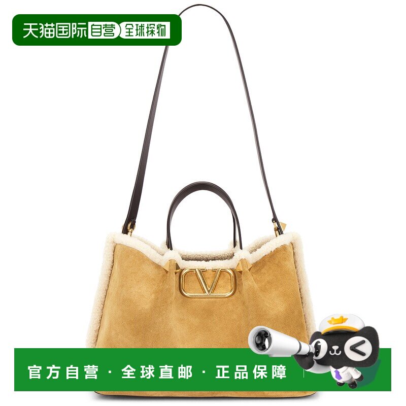美国直邮valentino 华伦天奴 女士 V 徽标标志中号手提包 7W0B0R4