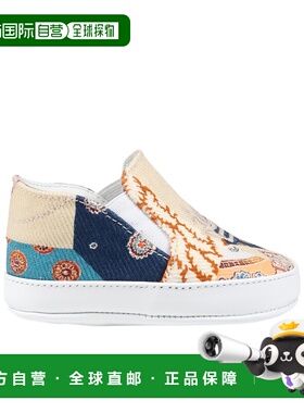 1h可退 香港直邮ETRO 男童拖鞋 GW0586D0114432MC SS2025 白色 圆