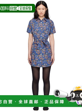 1h可退 香港直邮潮奢 A.P.C. 女士 蓝色 Brain Dead 联名 Suzanne