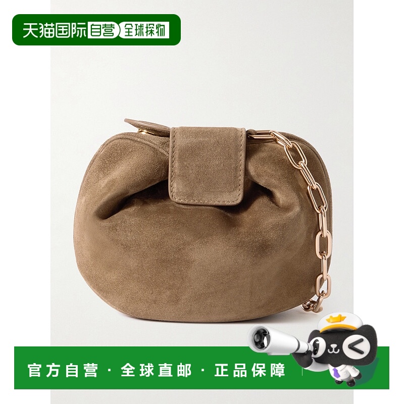 1h可退 香港直邮Gabriela Hearst 女士 Demi 柔软绒面革手包 GH78