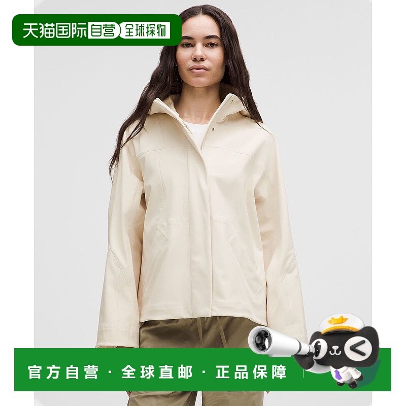 韩国直邮lululemon RepelShell™ 收腰雨衣 - LTIV夹克