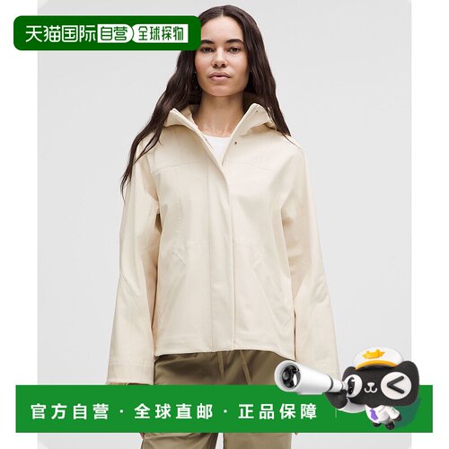 韩国直邮lululemon RepelShell™ 收腰雨衣 - LTIV夹克