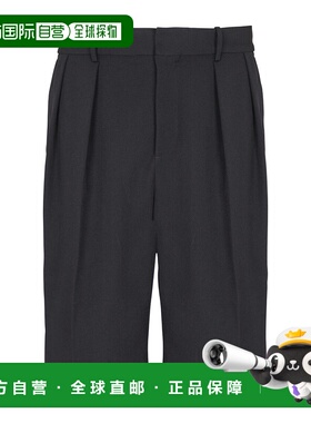 香港直邮BALMAIN 女士短裤 FH1PB120WC090PA AW2025 黑色 腰带环