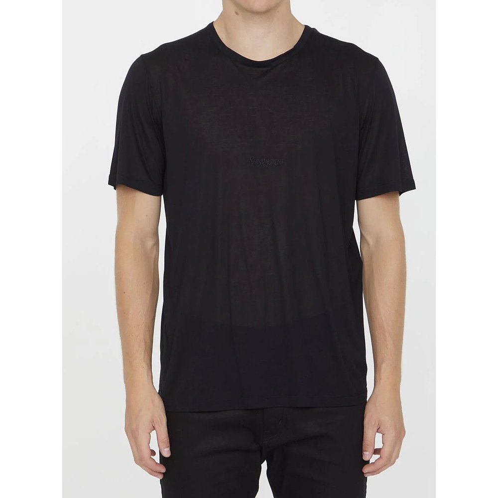 SAINT LAURENT 男士T恤 240282749102Y37IL1000