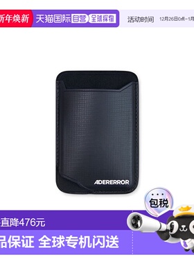 韩国直邮ADER ERROR 公用钱包Small standic MagSafe wallet Noir