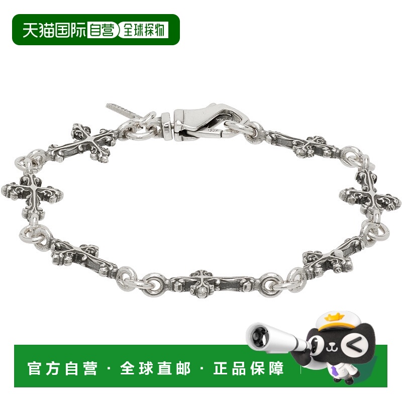 香港直邮潮奢 Emanuele Bicocchi 男士 Multi-Cross Avelli 手链