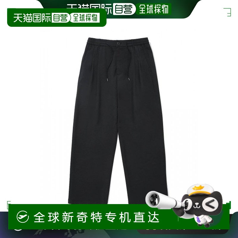 1小时内可退 韩国直邮COVERNAT 夏季两褶半阔腿休闲裤运动休闲舒