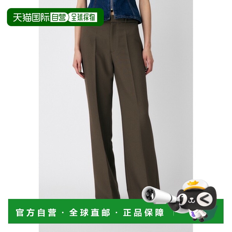 1h可退 日本直邮MOUSSY 女装 微喇休闲西裤 010IA3314481阔腿裤