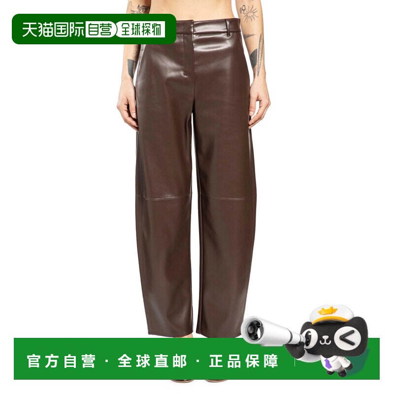 1h可退 香港直邮MAX MARA 女士休闲裤 9781036106004 SS2026 棕色 - 天猫国际全球探物出品