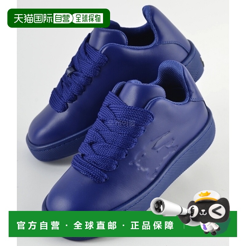 韩国直邮BURBERRY 皮革盒式运动鞋 (8083395) 厚底牛皮运动鞋板鞋