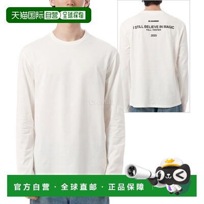 韩国直邮JIL SANDER 背面徽标棉质圆领T恤（J22GC0188 J46219 104
