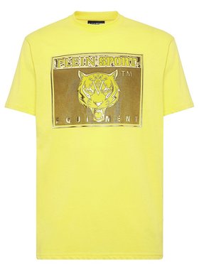 plein sport【美国奥莱】直发 圆领 T 恤 SS Statement - 黄色