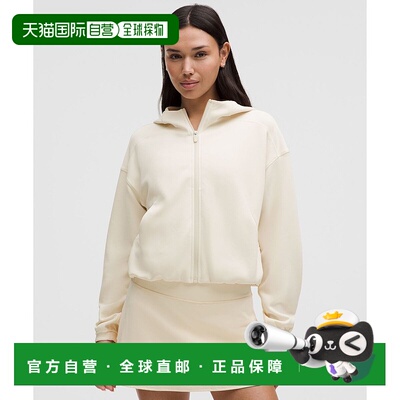 韩国直邮lululemon Softstreme™ 全拉链连帽衫 - LTIV外套