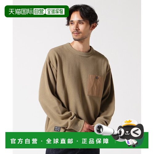 日本直邮AVIREX EXTREME THERMAL CREWNECK OFFICIAL LOGO 卫衣 [