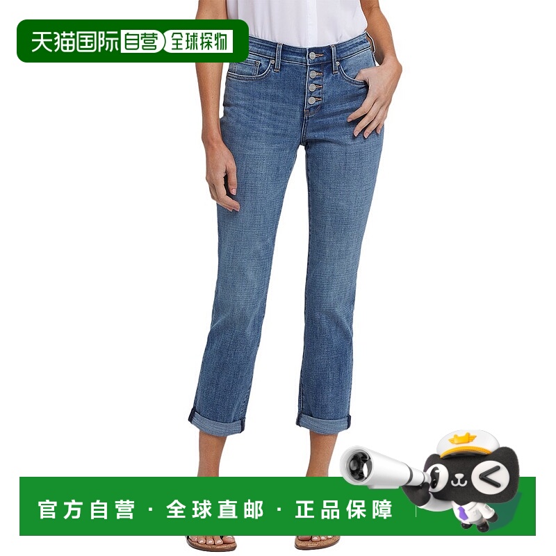自营NYDJ Sheri Majorca Bay Slim Jean - blue 美国奥莱直发