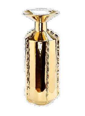 自营 vivience金色金属花瓶 - 高 - 橙色 美国奥莱直发