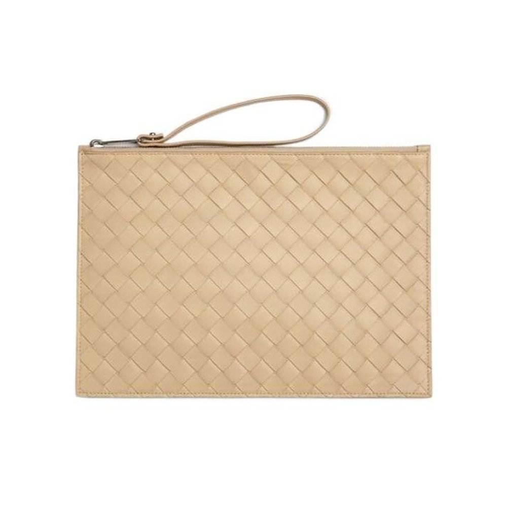 Bottega Veneta BV 22SS大号intrecciato编织手拿包 Men