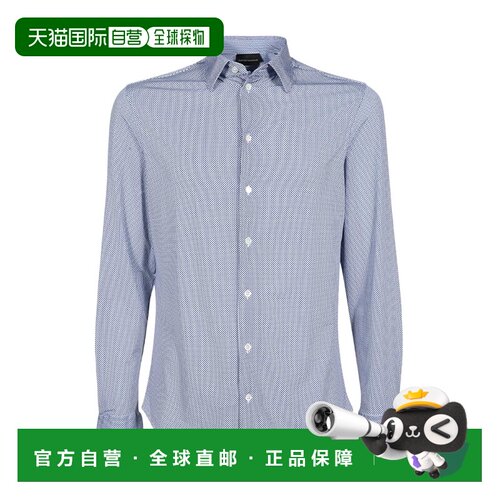 1h可退 香港直邮EMPORIO ARMANI 男士衬衫 H31SM0C12F9038 AW2022