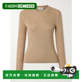 香港直邮Saint Laurent 圣罗兰 1h可退 女士 罗纹针织羊毛羊绒真