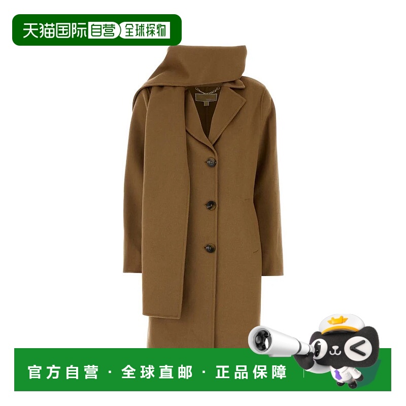 1h可退 香港直邮MICHAEL KORS 女士围巾 77A7146M22DKCAMEL AW202