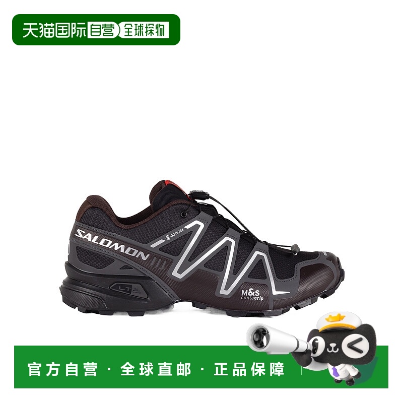 1h可退 香港直邮SALOMON 男士运动鞋 L47600200 SS2025 黑色 Spee