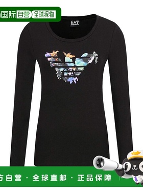 香港直邮EA7 Emporio Armani 圆领长袖T恤 6GTT20TJ12Z
