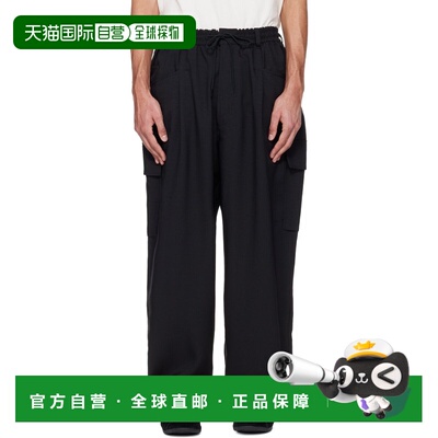 1h可退 香港直邮潮奢 Y-3 男士 黑色 Sport Uniform UT Straight
