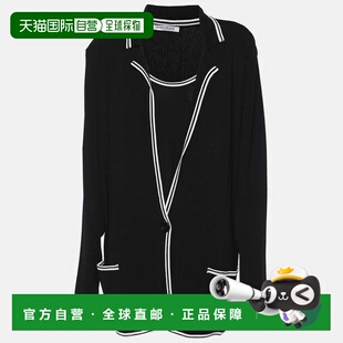 自营Marina Rinaldi Black Jersey Cardigan Set - black 美国奥