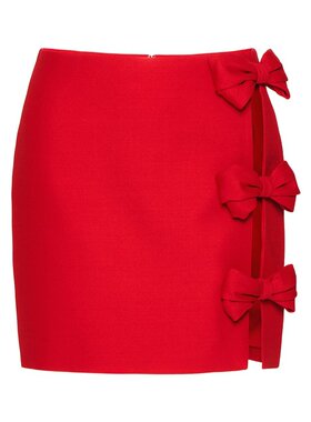 Valentino 华伦天奴 女士 蝴蝶结装饰半身裙 3B0RAA551CF