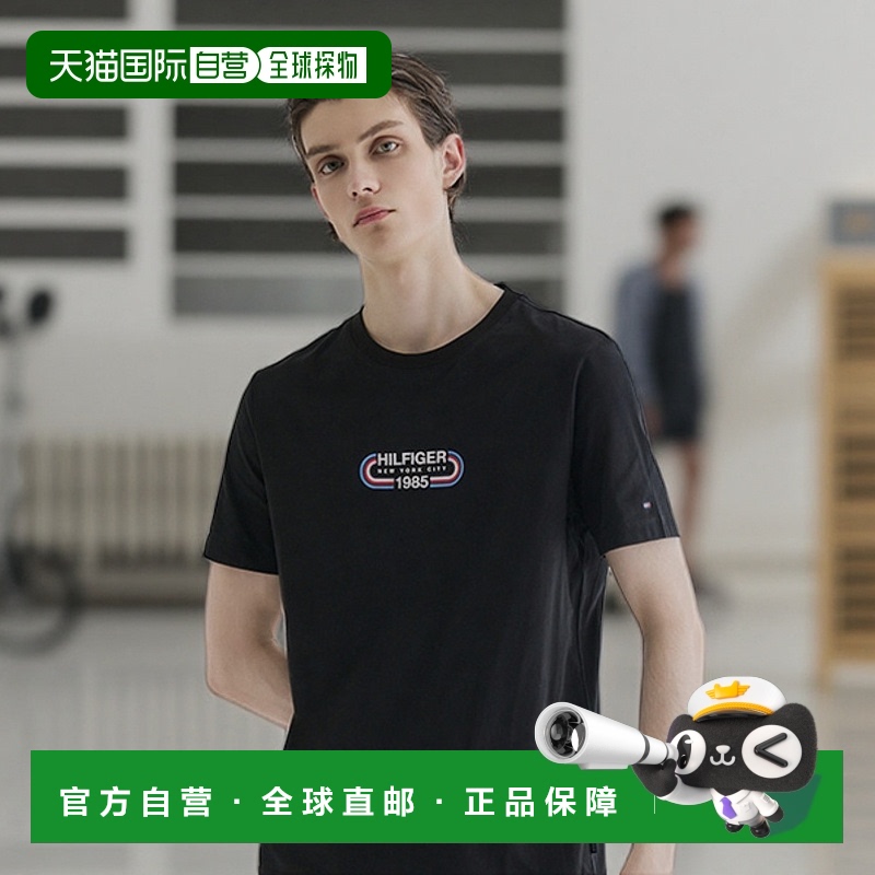 韩国直邮TOMMY HILFIGER 男士T恤T12E1TPO600MT1BDS男装