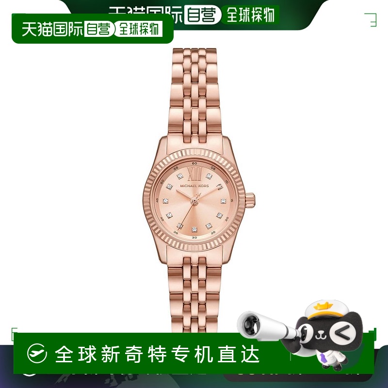 【美国直邮】michael kors 女士 休闲手表石英玫瑰金金色