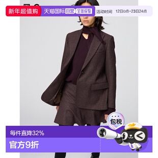 日潮跑腿UNIQLO优衣库 粗花呢西装外套 479668