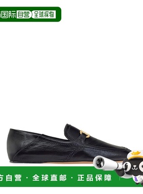 香港直邮SALVATORE FERRAGAMO 女士芭蕾乐福鞋 01H932NERO AW2024