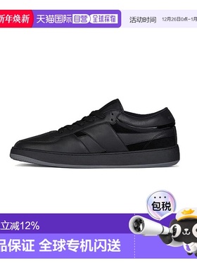 香港直邮GIVENCHY纪梵希SPECTRE皮革系带低帮休闲运动板鞋 男款黑