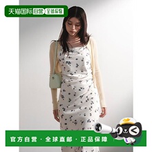 日本直邮FRAY I.D 后背设计垂坠感缎面可水洗背心连衣裙 [FR5785E