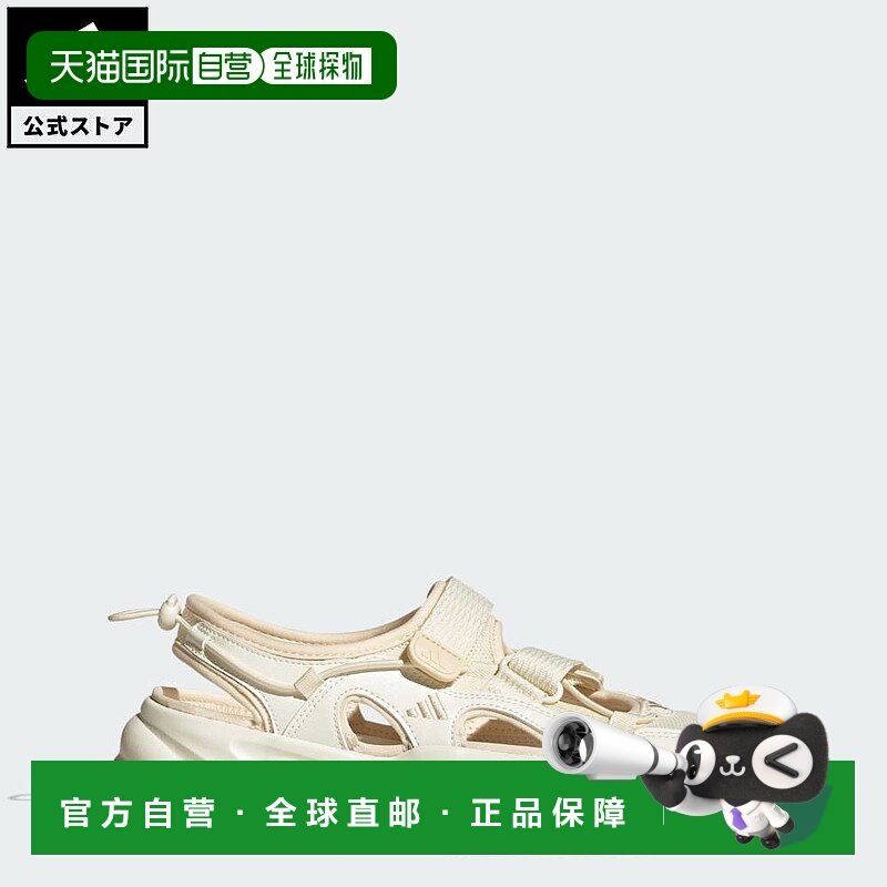 日本直邮 adidas 生活方式 Ozwave Sandals 凉鞋 [JS4577] 白色