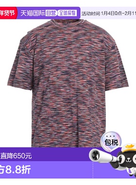 1h可退 香港直邮MISSONI 米索尼 男士 T恤 orange橙色 舒适时尚