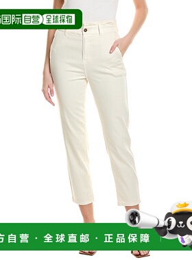 自营 1.STATE Fly正面纸袋长裤-白色休闲裤 美国直发奥莱