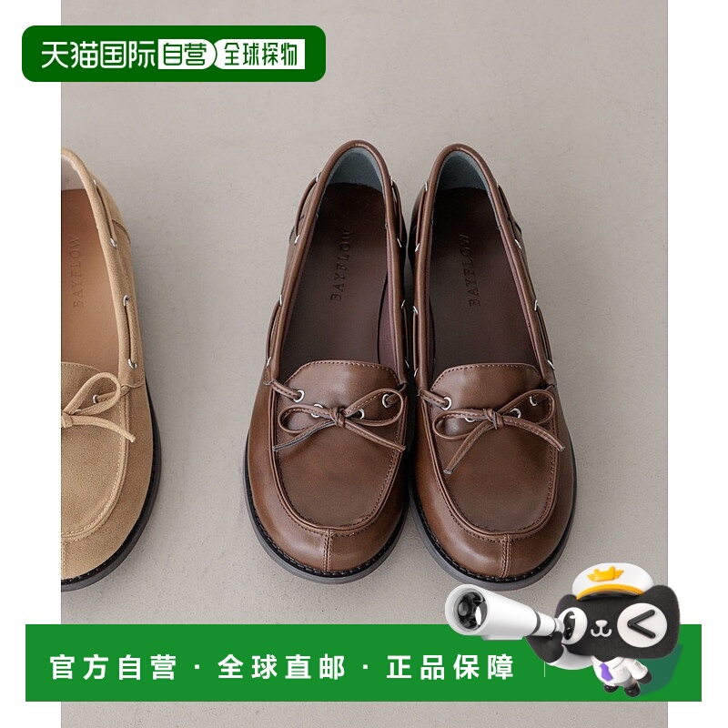 1h可退 日本直邮BAYFLOW女士软质合皮甲板鞋 鞋款百搭舒适贴合 57