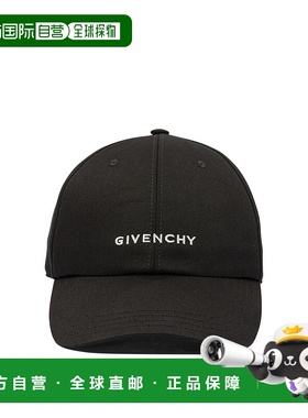香港直邮GIVENCHY 男士帽子 BPZ0BWP0C4001 AW2025 黑色 Logo emb