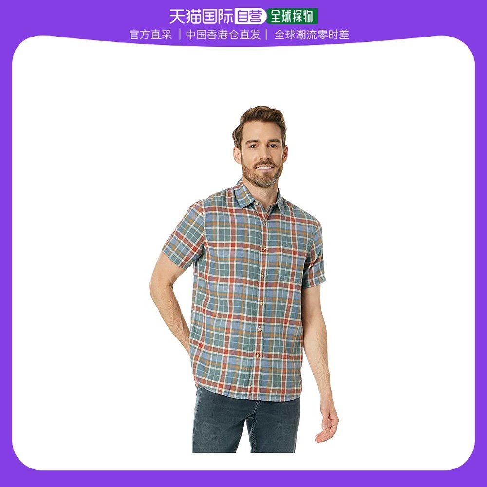 香港直邮潮奢 pendleton 男士dawson 短袖亚麻衬衫