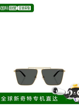 香港直邮VERSACE 男士眼镜 VE2266100287 AW2024 黑色 方框太阳眼