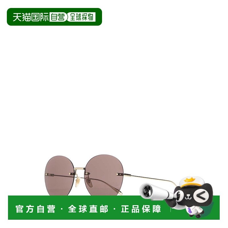 香港直邮GUCCI 女士眼镜 690989I33308021 SS2023 棕色 Gold meta,ZIPPO/瑞士军刀/眼镜,太阳眼镜,淘宝优惠券,粉丝福利购,淘宝优惠卷