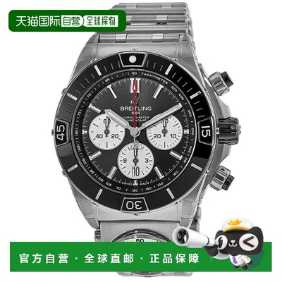 自营Breitling Super Chronomat B01 44 Automatic Black Dial St