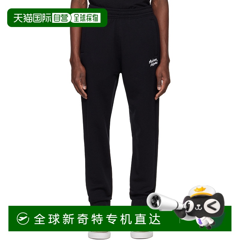 1小时内可退 香港直邮潮奢 MAISON KITSUNE 男士 黑色 Handwritin