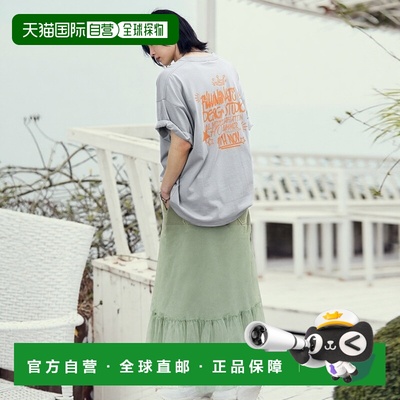 韩国直邮FILLUMINATE 公用T恤 FBEUUTS170GR Tag Graffiti T-Shir