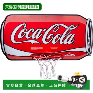 日本直邮斯伯丁可口可乐罐装可拆卸 180 度迷你篮板篮球用品56109