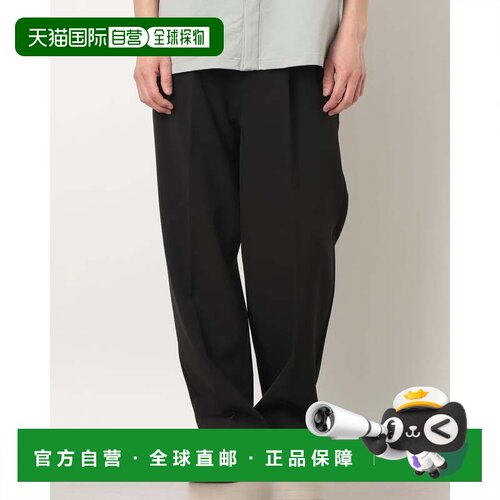 日本直邮MB61P7A4 男士休闲长裤 黑色阔腿裤运动卫裤休闲裤