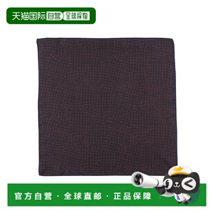 1h可退 香港直邮潮奢 zegna 杰尼亚 男士 Foulards 围巾 red红色